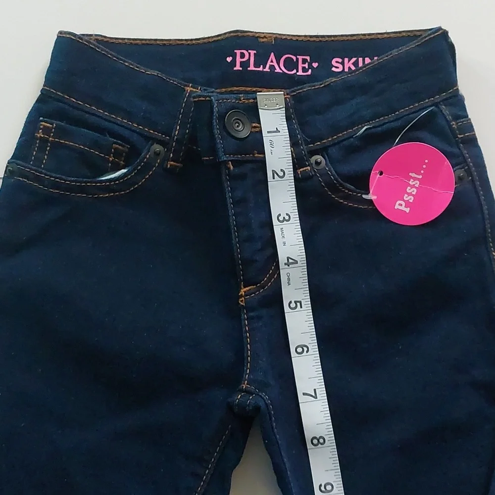 Children's Place skinny Jeans toddlers Girls‎ navy size 6